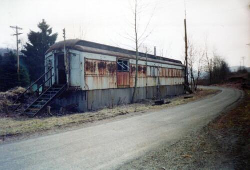 1990s Winter Railcar West Newton Pre Move 0009 a
