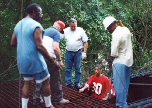 1997 July Browneller Bridge Volunteer Const 2 0027 a