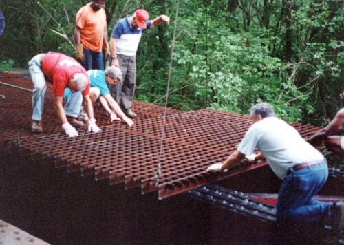 1997 July Browneller Bridge Volunteer Const 2 0044 a