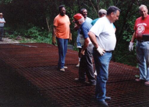 1997 July Browneller Bridge Volunteer Const 2 0045 a