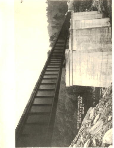 Ohiopyle High Bridge Construction 7-20-1911